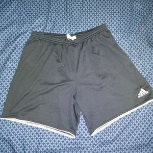Adidas ClimaLite Size XL Black Shorts!